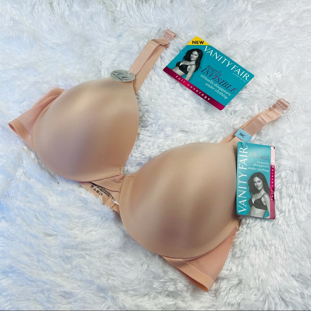Vanity Fair Nearly Invisible Bra 38C